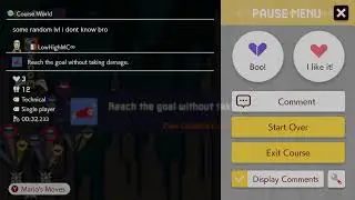 you know the internet is bad when even the google chrome dinosaur game lags (mario maker 2 YOUR leve