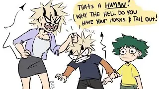 Little Demon Bakugou My Hero Academia Comic Dub