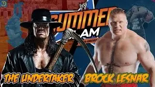 WWE 2K15 UNDERTAKER VS BROCK LESNAR MOST DANGEROUS MATCH EVER 60 FPS ( ULTRA ) 1080P FULL HD