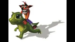Crash Bandicoot 3 Warped&trade; - Bone Yard + Skull route (pre-console version)