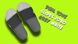 MFW/S/A-2080-GY (Dual Tone - Slides - 2080 - Grey / White)
