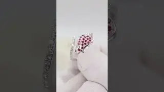 EliteGold - кольцо в форме тюльпана с рубинами #shorts #goldenring #tulip #ruby