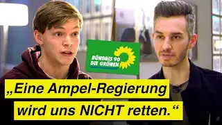Grüne Jugend-Vorsitzender zu unbequemem Fragen (Atomkraft, Ampel & Co.) | Teil 1
