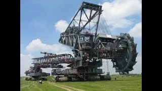 Bagger 293 - самый большой роторный экскаватор в мире производства немецкой компании TAKRAF