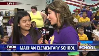 Back to school: Machan Elementary