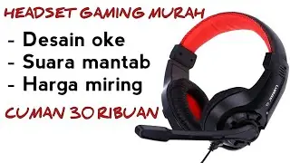 39.000 ribu | Unboxing headset gaming murah & keren abiiss 😱 Lupus G1