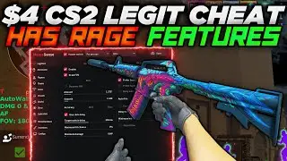 You Can RAGE CHEAT With a $4 LEGIT CHEAT In CS2 (Memesense CS2 Cheating)