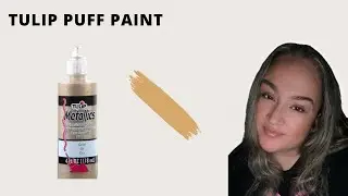 Honest Review of the Tulip Metallic Puff Paint