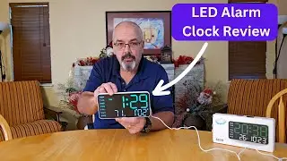 📅⏰ MASHI 8.4'' Large Digital Wall Clock Review &ndash; Big Digits, Temp & Alarm! 🔥