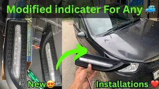 Modified LED Indicators for Any Car ?Installation in Alto k10||