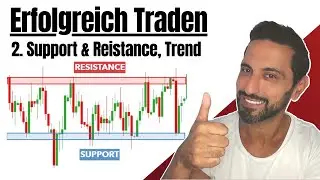 💥Einfach Support & Resistance, Trends erkennen💥Ultimativer Einsteiger-Guide #trading #tutorial