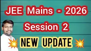Online Application for JEE Main 2026 Session 2 #jee #jeemain #test #education