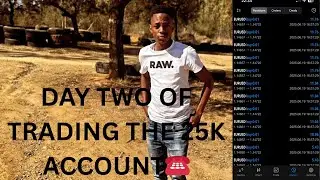 Day two of trading the 25k commit capital account🔥🔥( must watch)
