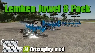 Lemken Juwel 8 Pack / FS25 crossplay mod