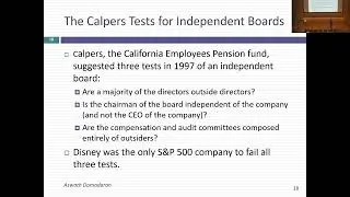 Session 3: The Power Structure and Corporate Finance