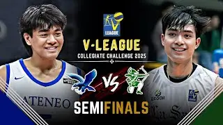 DLSU VS. ATENEO Semifinals | Full Game Highlights | V-League Collegiate Challenge 2025