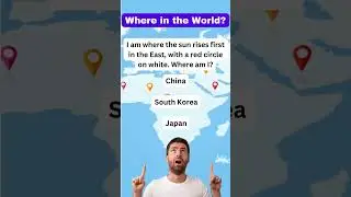Where in the World? &ndash; Land of the Eastern Dawn #geography #riddles #puzzles