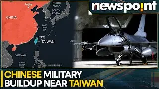 China-Taiwan Tensions Intensify: 26 Chinese Sorties Breach Strait Median Line | WION