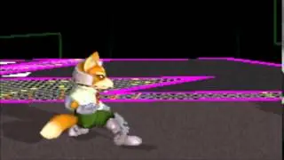 Fox does every taunt in Super Smash Brothers Melee only for the Nintendo Gamecube