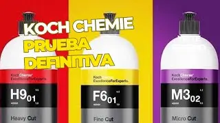KOCH CHEMIE, prueba definitiva de sus pads y compuestos