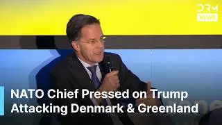 NATO Chief Rutte Faces Hard-Hitting Questions on Trump Attacking Denmark and Taking Greenland | AC1G