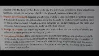 Mail order Business||Class 11||Origin||Procedure