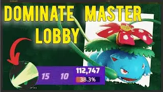 New Solar Beam for Rank push | Dominate every Master Lobby | Pokemon unite