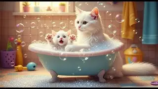 Kitten Chaos! A Messy Day at Home with Mama Cat | Cute Cat Antics