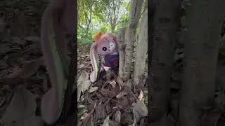 Plushie Dreadfuls - March Hare in the Woods #americanmcgeesalice #marchhare #aliceinwonderland