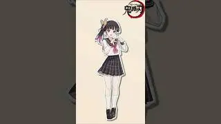 Demon Slayer School Girl Version | Anime Edit