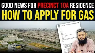 Precinct 10A Bahria Town Karachi | How to Apply for Your Gas Connection Today!  #gasconnection
