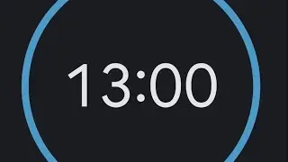 @Timer 13 minutes