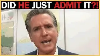 Gavin Newsom Accidentally ADMITS Illegal Immigrants Are Voting