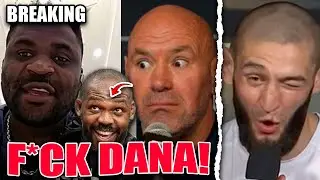 Dana White reveals SHOCKING plan to cut Francis Ngannou from the UFC! Khamzat Chimaev on UFC salary