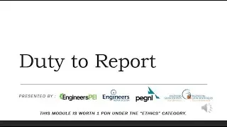 Duty to Report