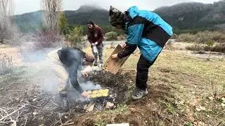 Acampe y planchetta en Caleufu - San Martin de los Andes 