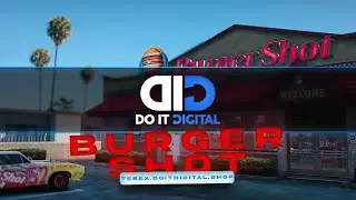 FiveM & GTA V Map - BURGER SHOT MLO- Interior BURGER SHOT - SHOWCASE VIDEO [4K]