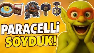 💰80 SANDIK AÇIP PARACELLİ SOYDUK!🔥EFSANEVİ ÇIKARTMA ŞOV!🔥(CLASH OF CLANS)