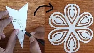 Easy paper cutting | Simple paper cutting #short