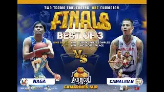 WATCH NOW: GAME 2 OF BEST OF 3 FINALS | CAMALIGAN vs NAGA