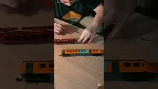 Quick tutorial how to put a dcc decoder in a DC train. #train #railwaycontent 