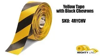 Yellow Tape with Black Chevrons