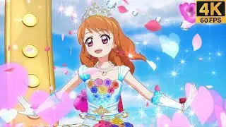 Aikatsu! ✾White Sky Veil Coord ❖ Akari ✵ START DASH SENSATION ✵【 Master 4K 】
