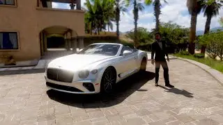 Forza Horizon 5 - 2021 Bentley Continental GTC Gameplay w/ G920 (European Automotive Car Pack DLC)