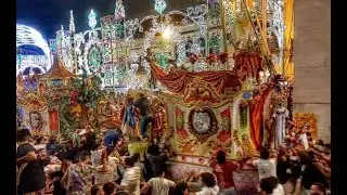 Strazzo del carro - Festa della Bruna Matera 2 luglio 2022