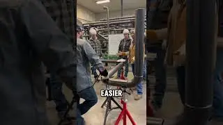 Jack Stands are your new best friend!👨&zwj;🏭#weld #welder #industry #pipeline #industry #construction