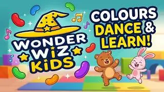 Jump Jump Jellybeans | Colors Dance Song | Kids Learning Songs! | Sing Along Nursery Rhymes 🎶