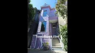 Hayes Valley/Duboce Triangle: Top (two floors) 4 Bedroom+Office Flat nr Duboce Park