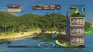 Port Royale 3 - PS3 - Pirate Hunt Campaign - Full Playthrough (Blind)