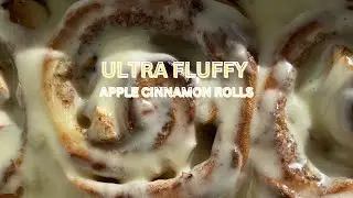The Fluffiest Apple Cinnamon Rolls You Will Ever Make!